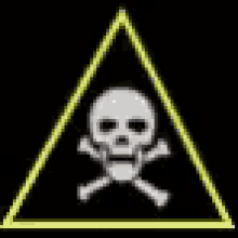 spinning skull