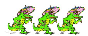 alligators dancing